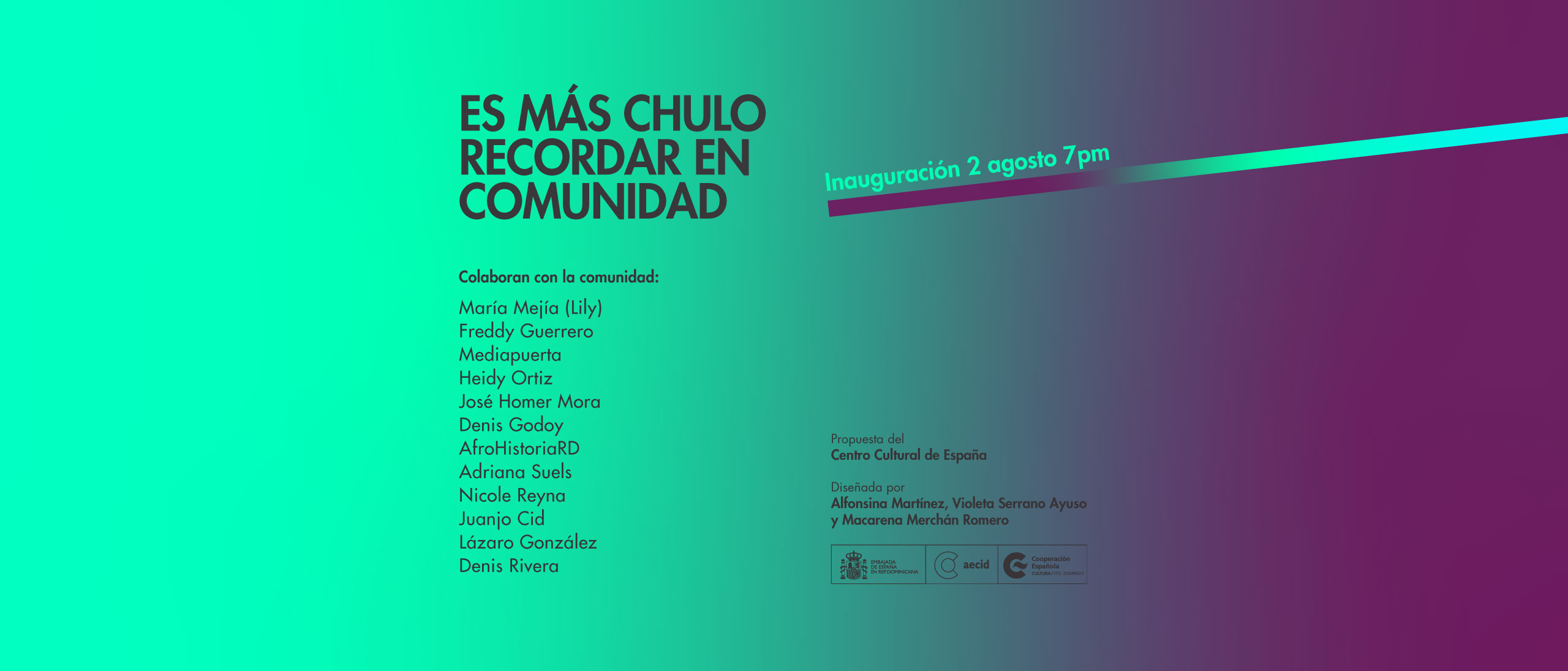 Es ms chulo recordar en comunidad