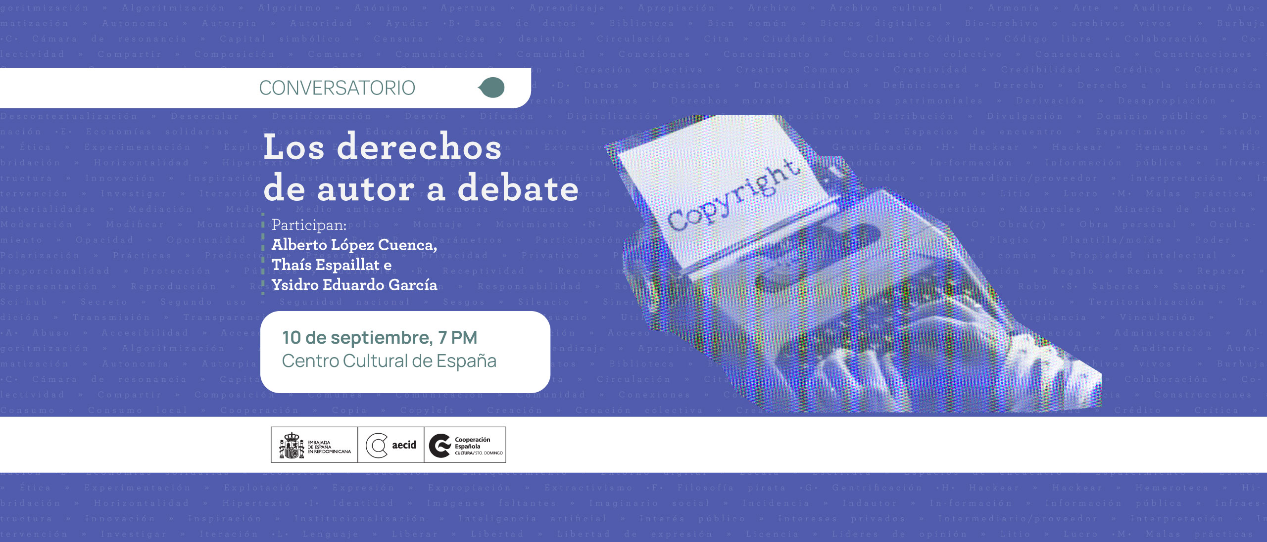Panel Los derechos de autor a debate