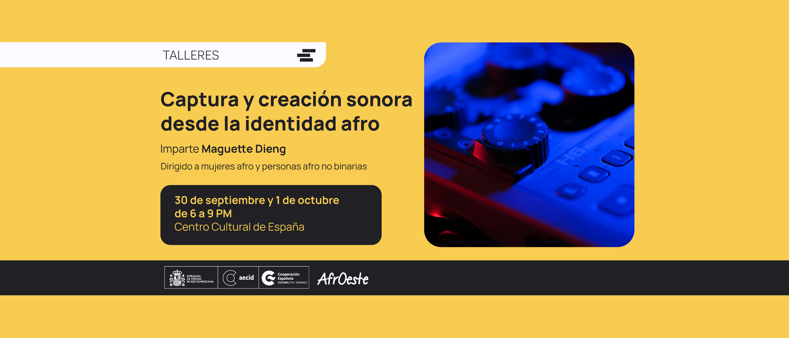 Captura y creacin sonora desde la identidad afro