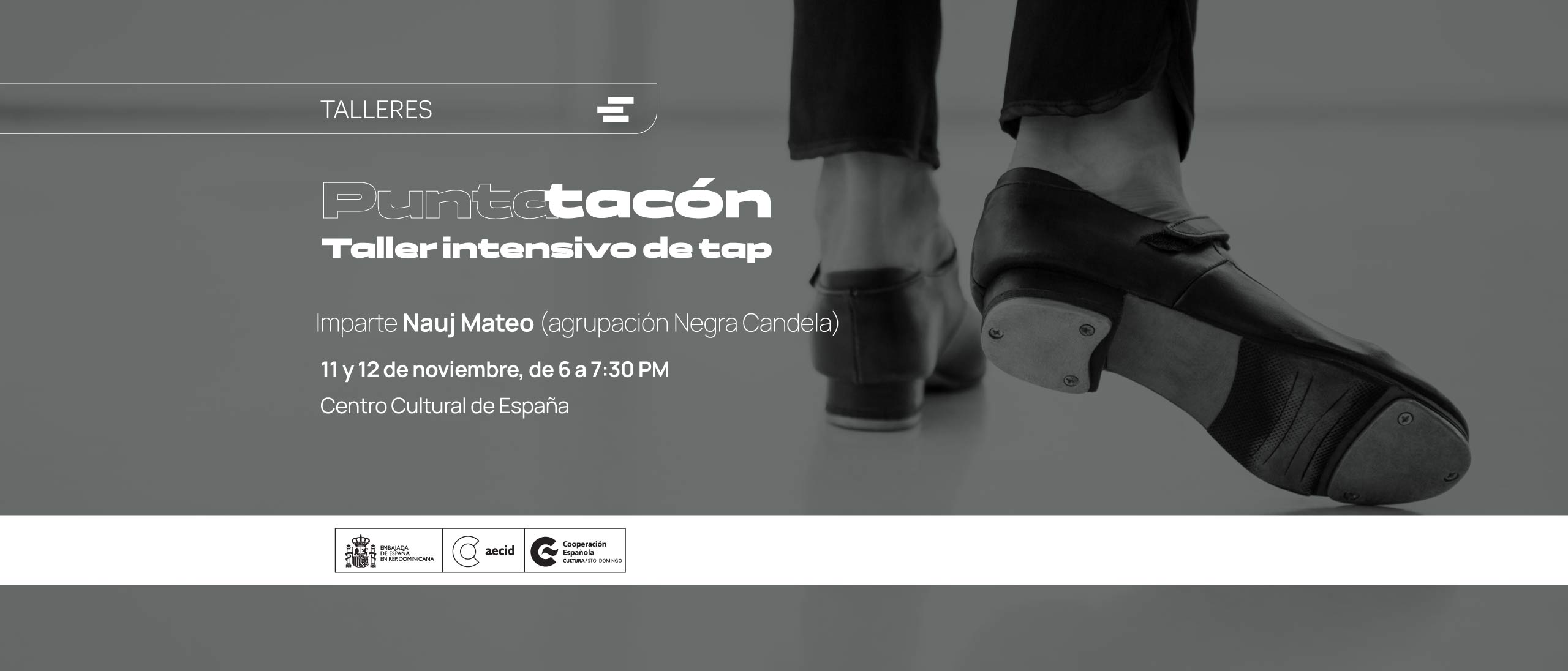 Punta tacn Taller intensivo de tap