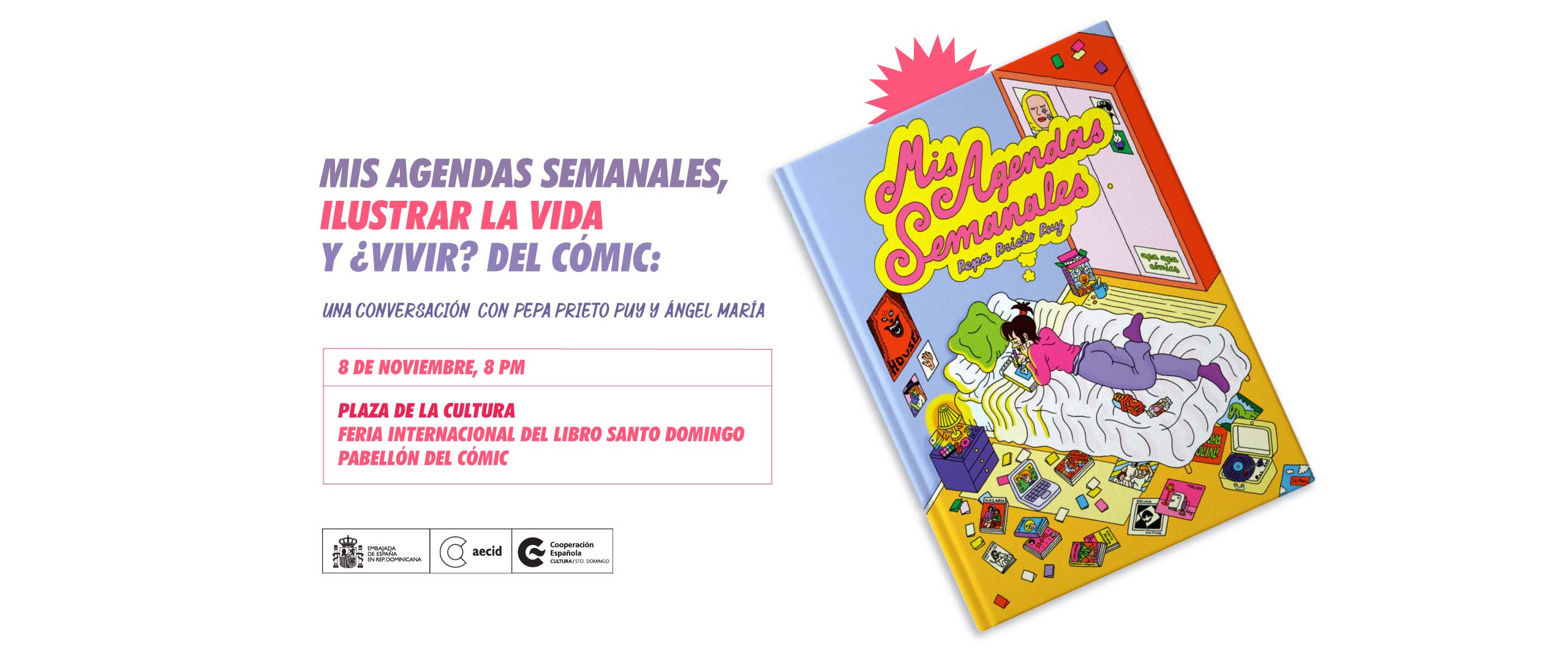 Mis agendas semanales Ilustrar la vida y vivir del cmic una conversacin con Pepa Prieto Puy en torno a su obra