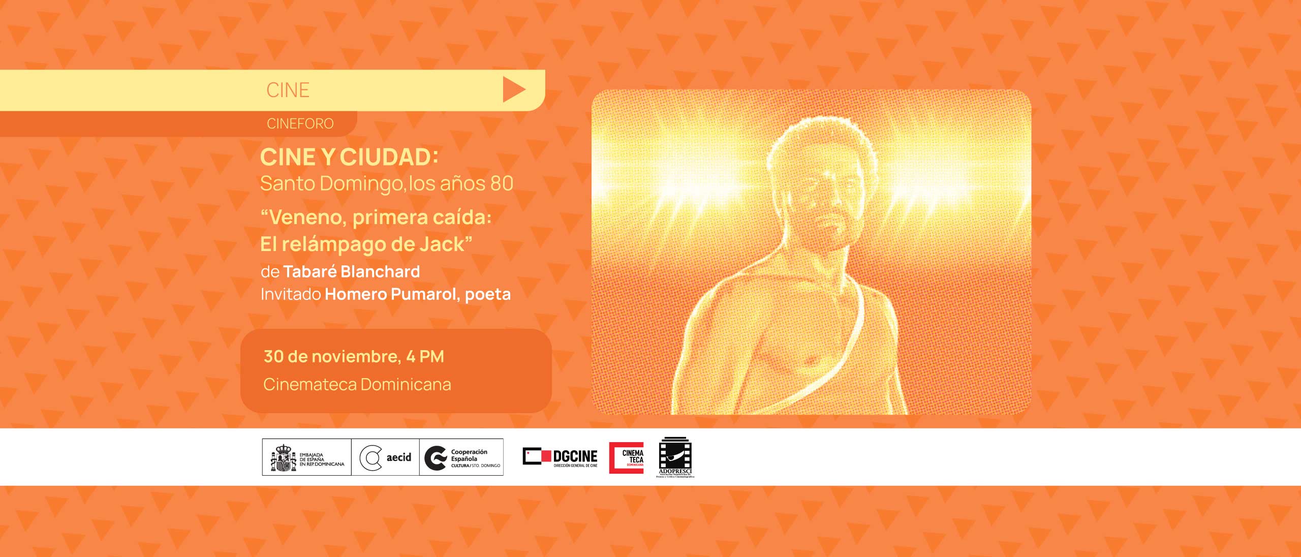 Cine y Ciudad Veneno primera cada El relmpago de Jack de Tabar Blanchard