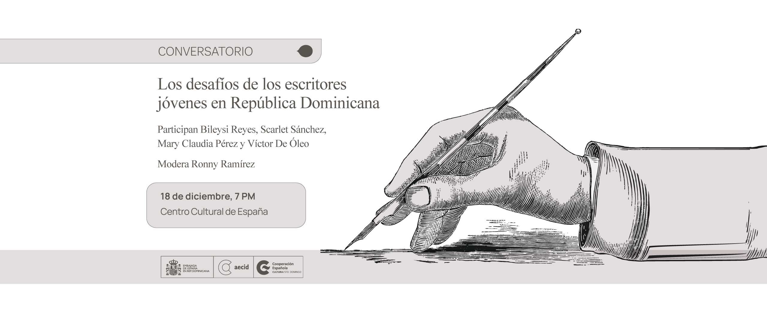 Los desafos de los escritores jvenes en RD