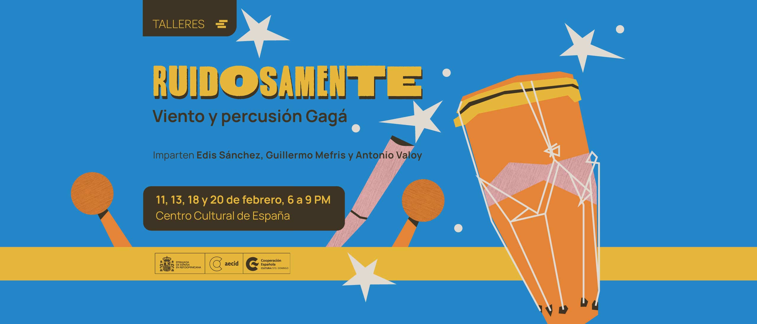 Ruidosamente Viento y percusin gag