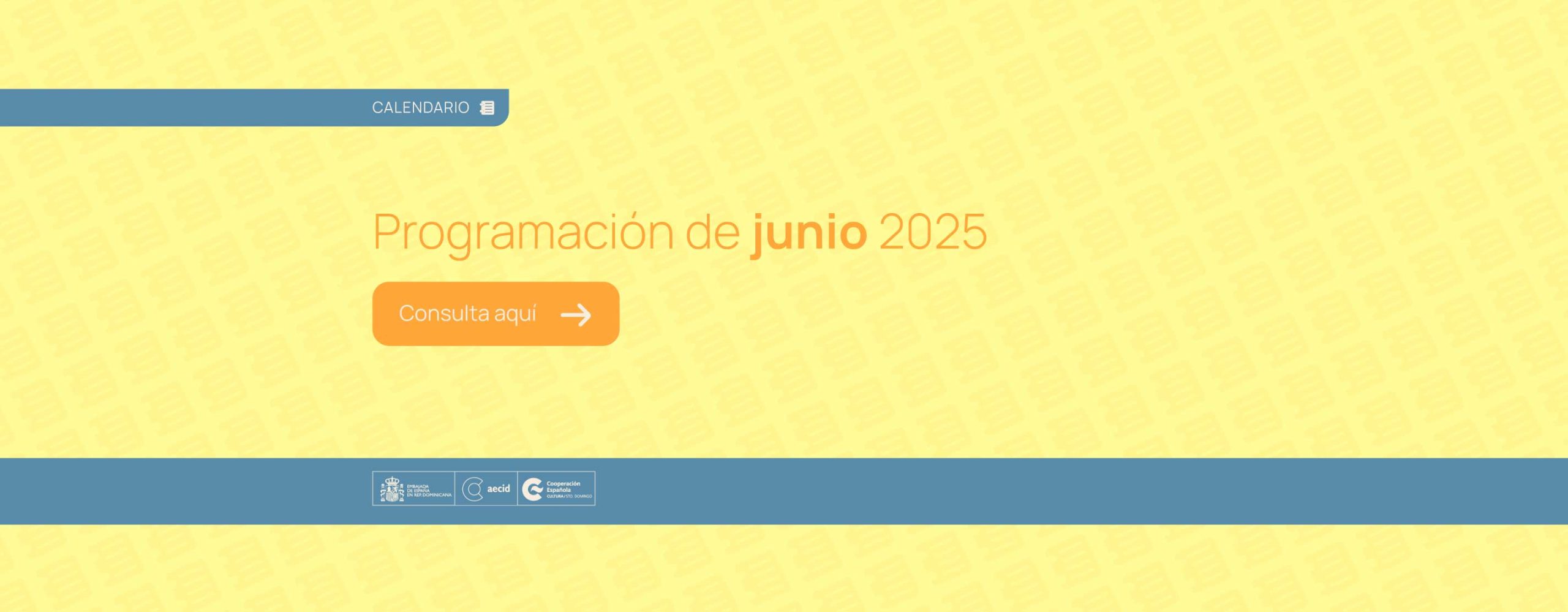 Calendario de actividades de junio 2025