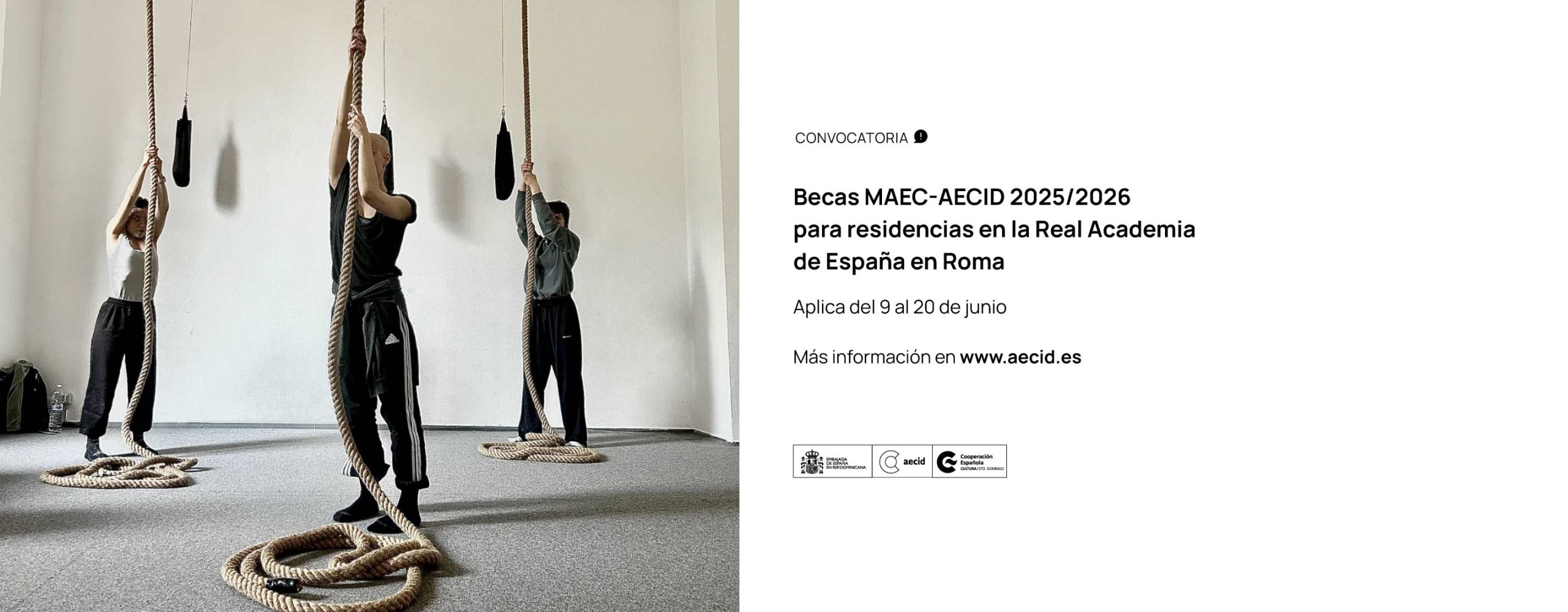 Becas MAECAECID para residencias en la Real Academia de Espaa en Roma para el curso 20252026